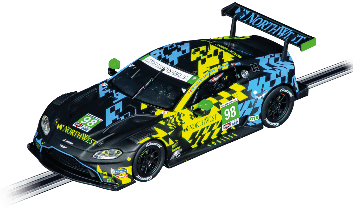 CARRERA - EVOLUTION 1:32 - ASTON-MARTIN VANTAGE GT3 NORTHWEST NO.98 SLOT CAR - SLOT CAR ALSO SUITS SCALEXTRIC