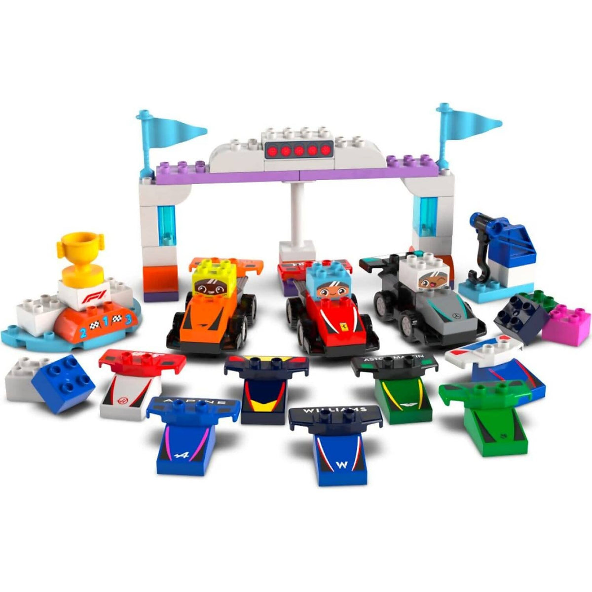 LEGO® 10445 F1 Team Race Cars & Drivers - DUPLO®