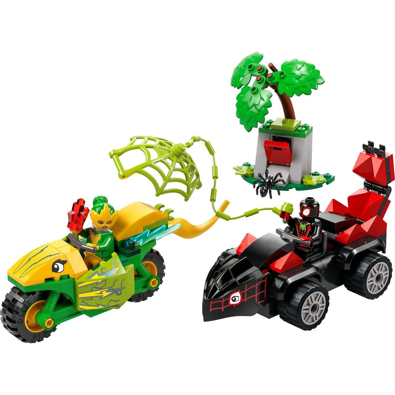LEGO® 11198 Spin and Electro Dinosaur Vehicle Chase - Spidey Marvel Super Heroes 4+