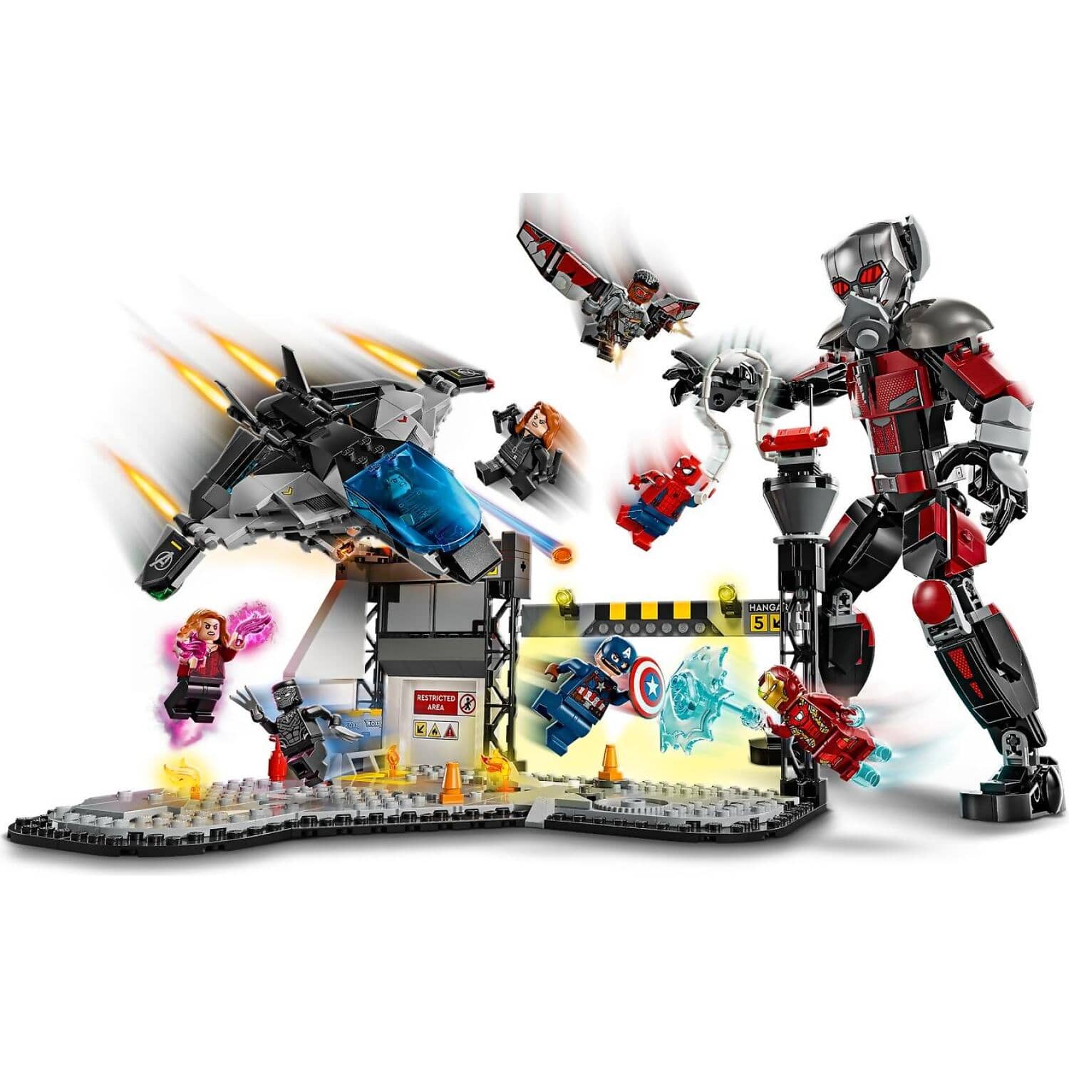 LEGO® 76314 Captain America: Civil War Action Battle - Marvel Super Heroes