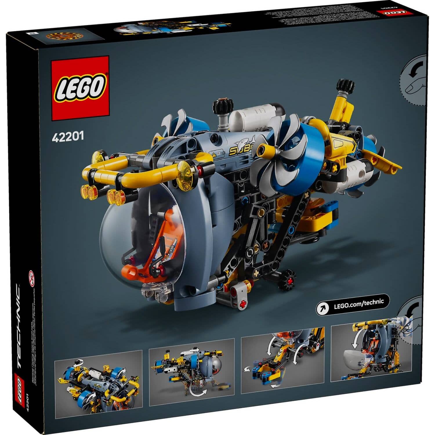 LEGO® 42201 Deep-Sea Research Submarine - Technic