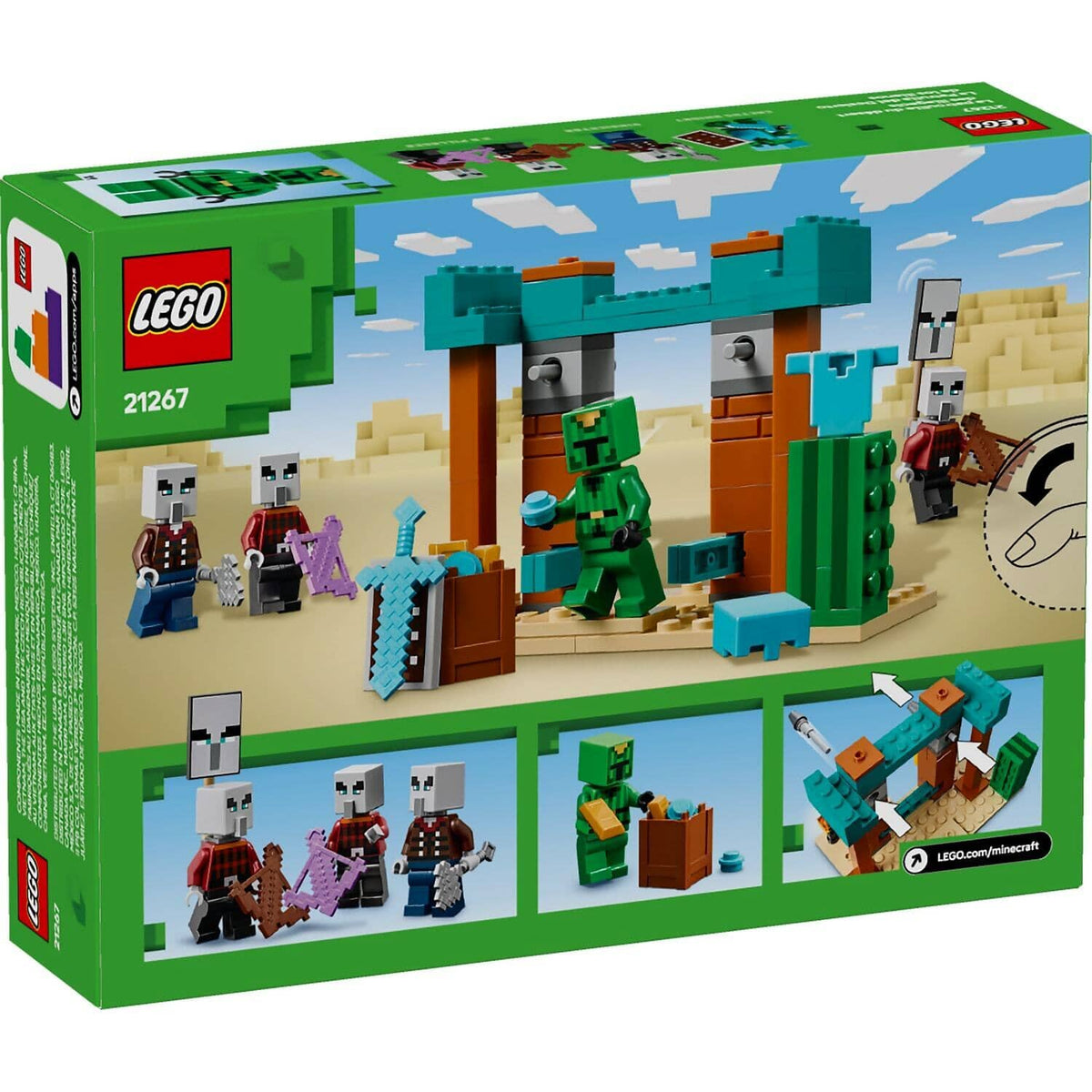 LEGO® 21267 The Illager Desert Patrol - Minecraft®