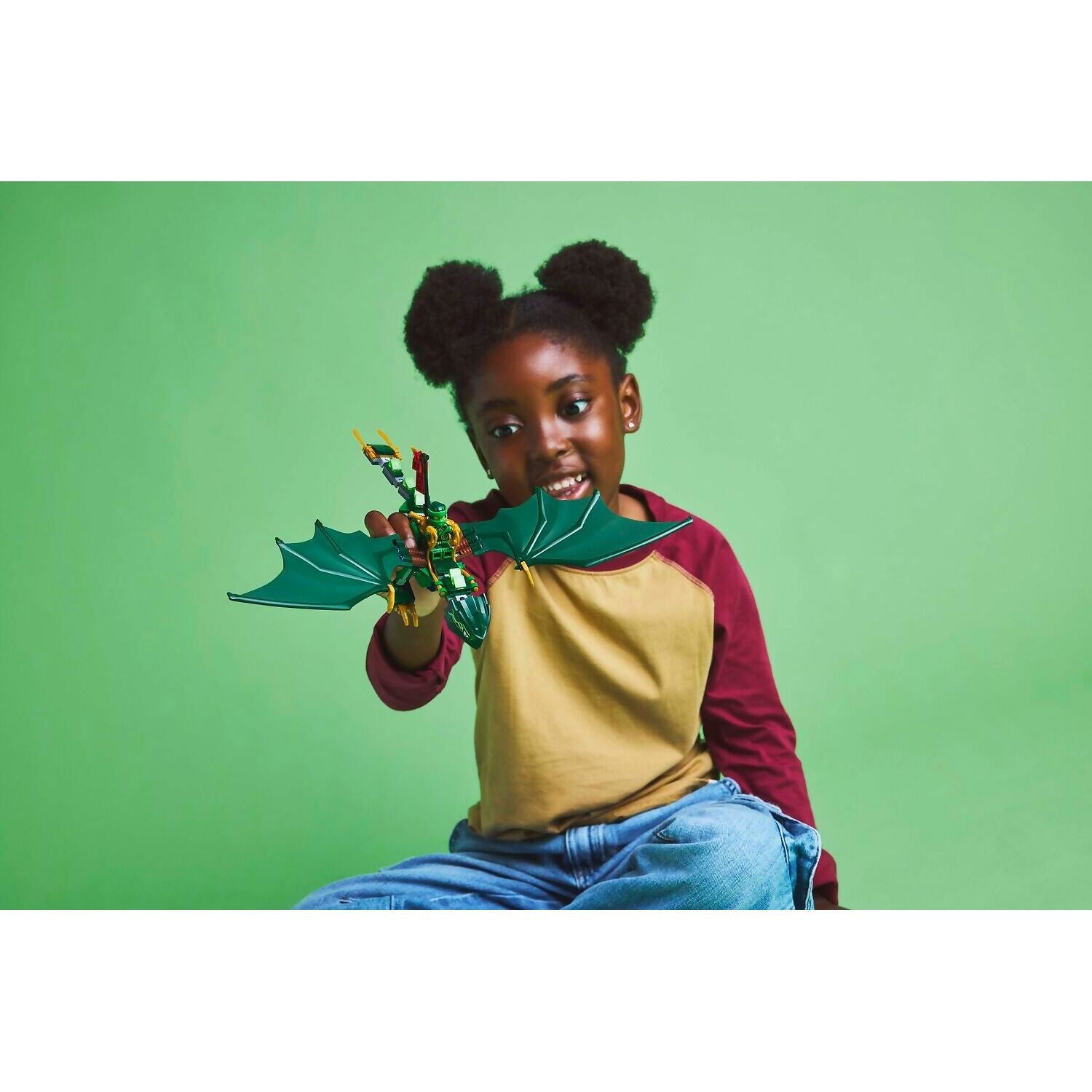 LEGO® 71829 Lloyd's Green Forest Dragon - NINJAGO®