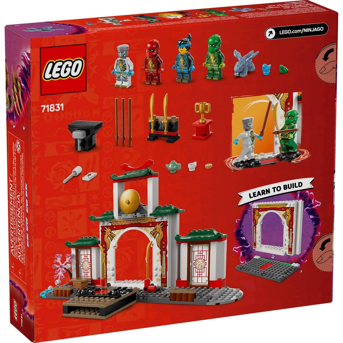 LEGO® 71831 Ninja Spinjitzu Temple - NINJAGO® 4+