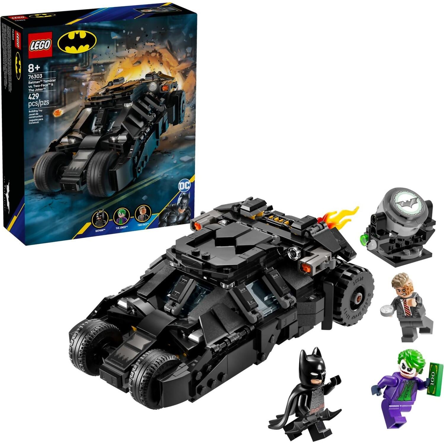 LEGO® 76303 Batman™ Tumbler Vs. Two-face & The Joker™ - DC Super Heroes