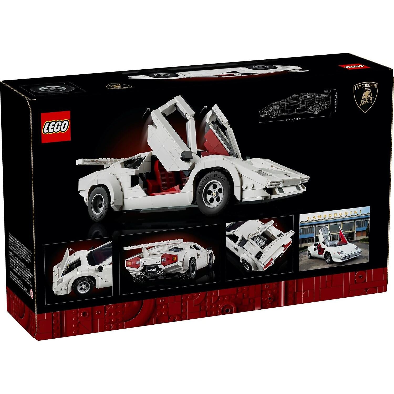 LEGO® 10337 Lamborghini Countach 5000 Quattrovalvole - Icons