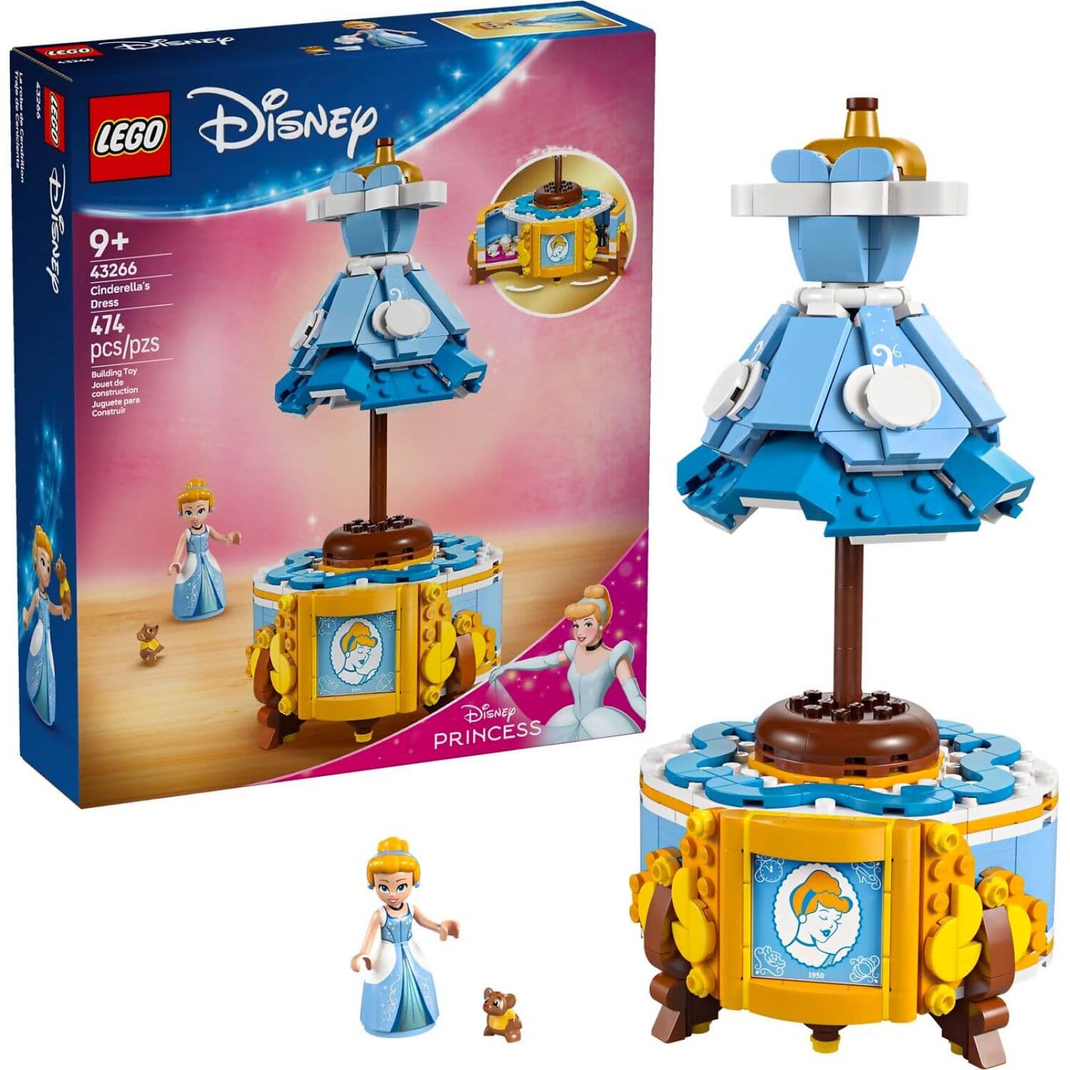 LEGO® 43266 Cinderella's Dress - Disney