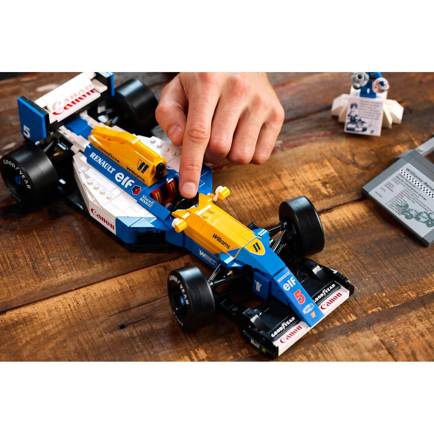 LEGO® 10353 Williams Racing FW14B & Nigel Mansell - Icons