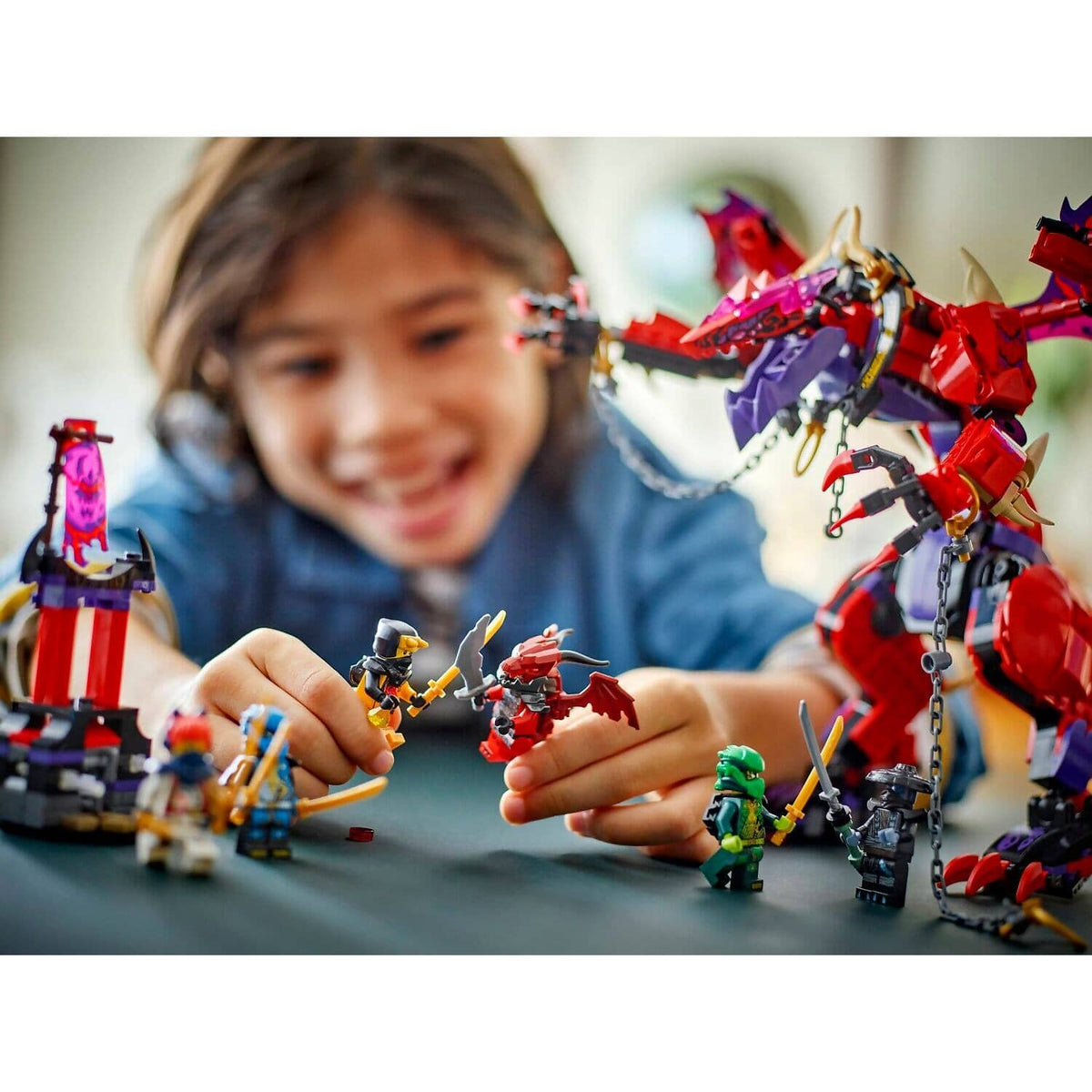 LEGO® 71832 Thunderfang Dragon of Chaos - NINJAGO®