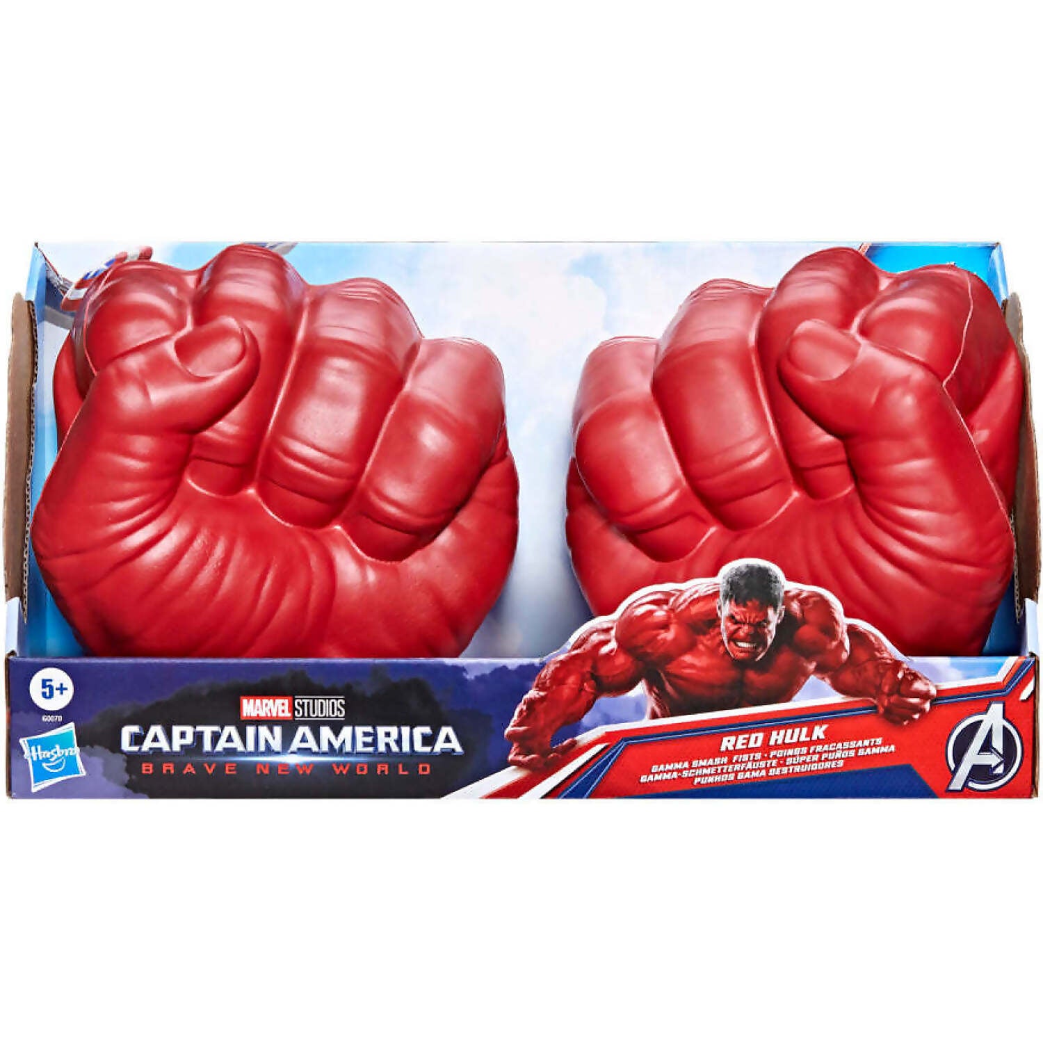 Marvel - Avengers Captain America: Brave New World Red Hulk Gamma Smash Fists