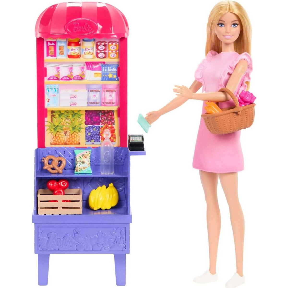 Barbie - Barbie And Teresa Recipe For Friendship Malibu At The Market Doll Playset