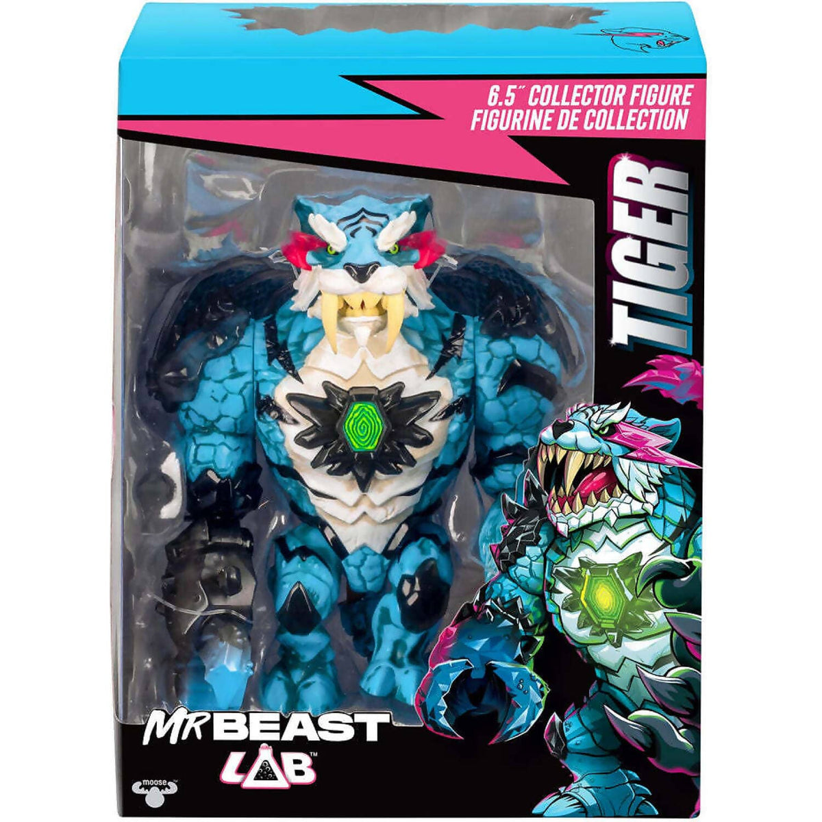 MrBeast Lab - Collector Figure 6.5-inch Tiger Series 1