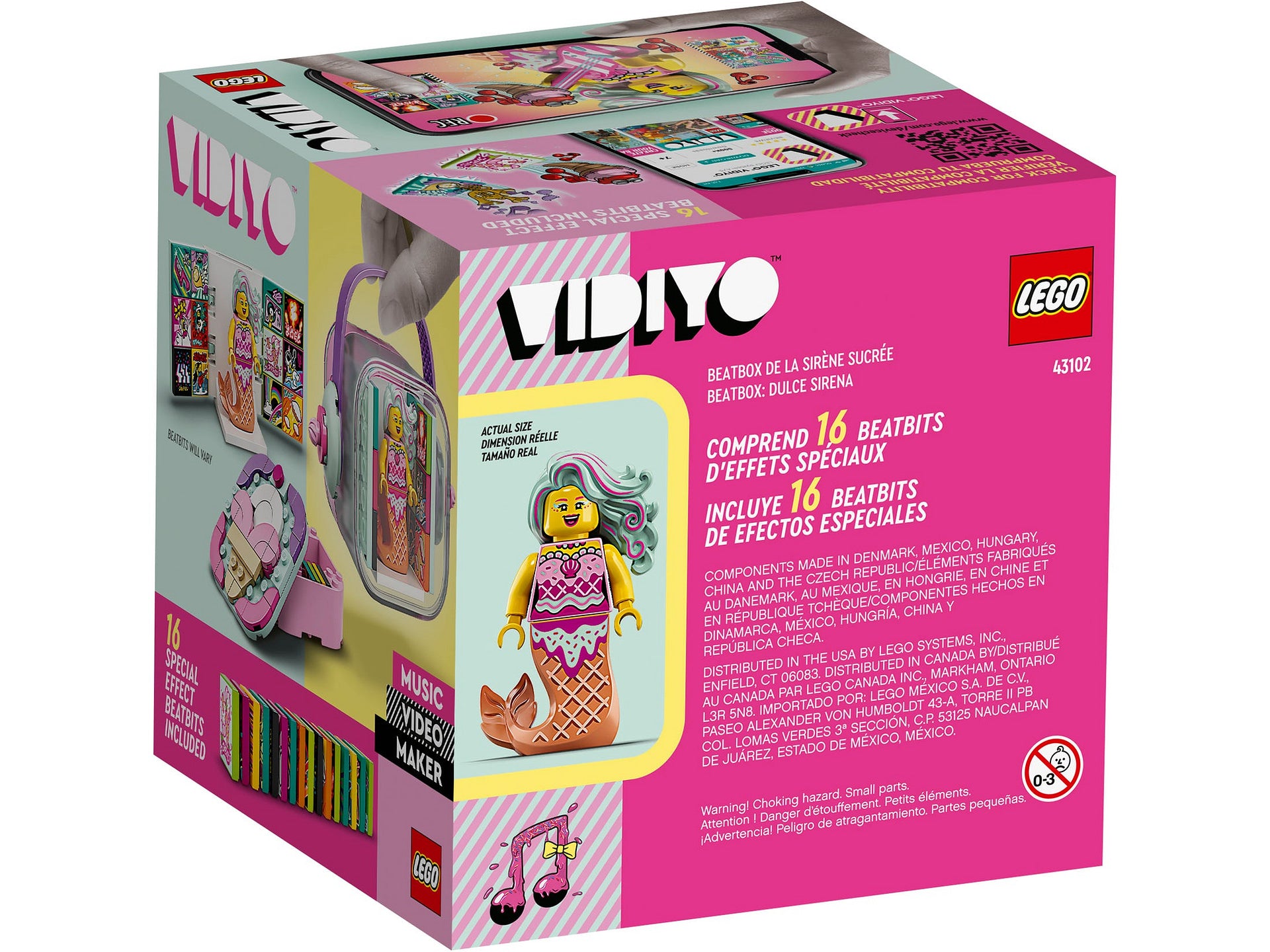 LEGO® 43102 Candy Mermaid BeatBox - VIDIYO