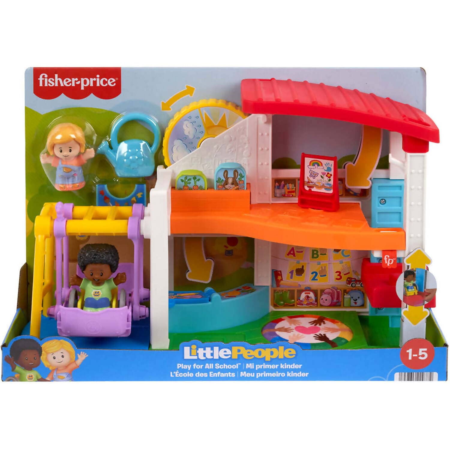 Fisher-Price - Little People Play For All School Playset - Mattel