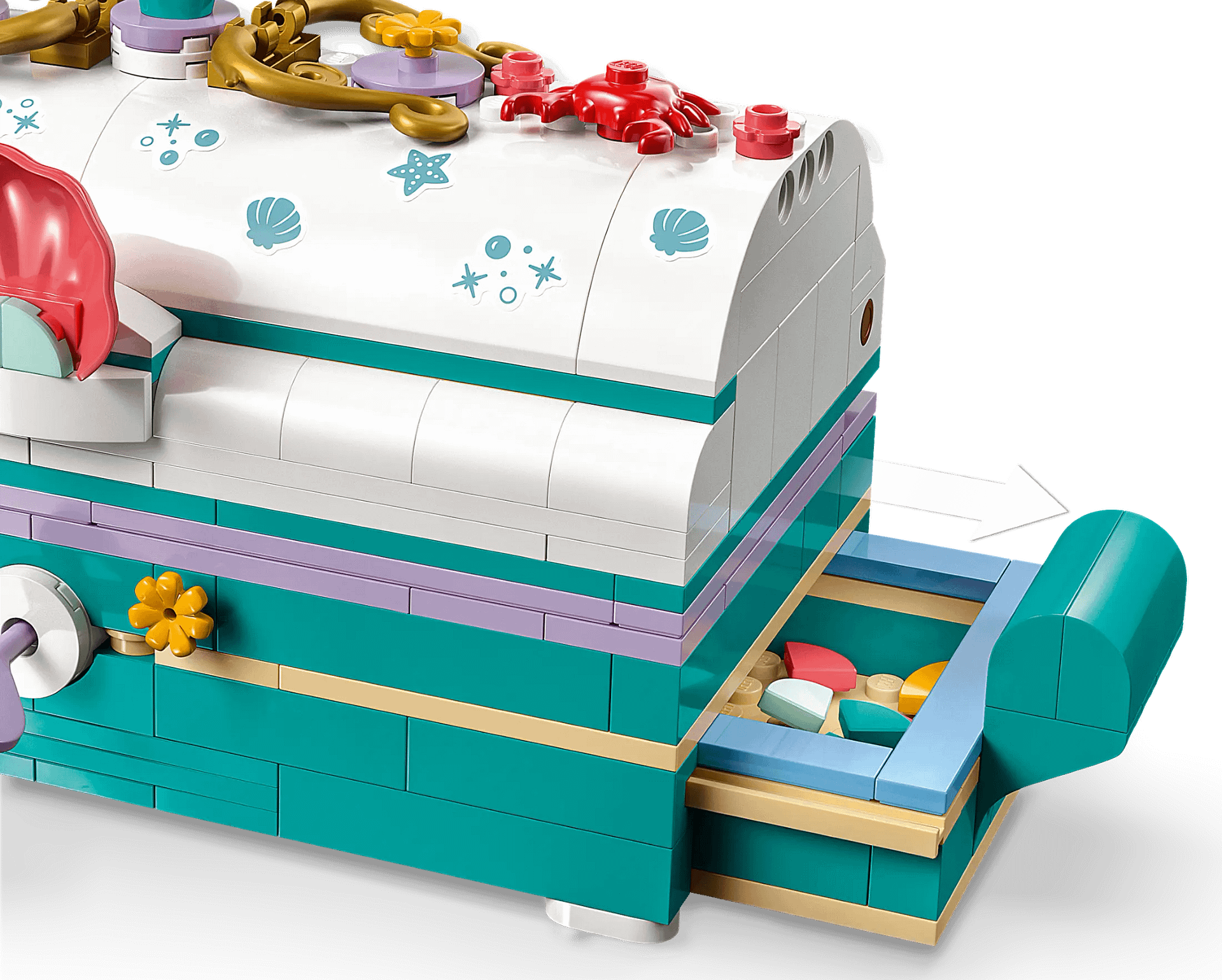 LEGO® 43229 Ariel's Treasure Chest - Disney Princess