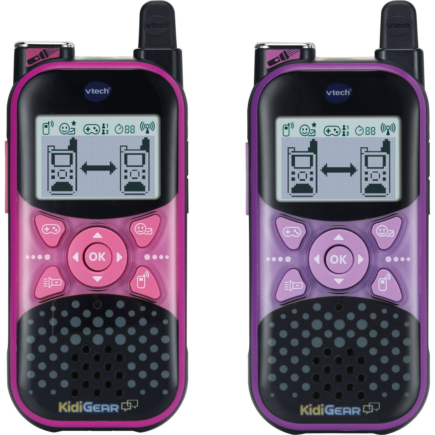 VTech - KidiGear Explorer Two-Way Radio Playset (Pink / Purple)