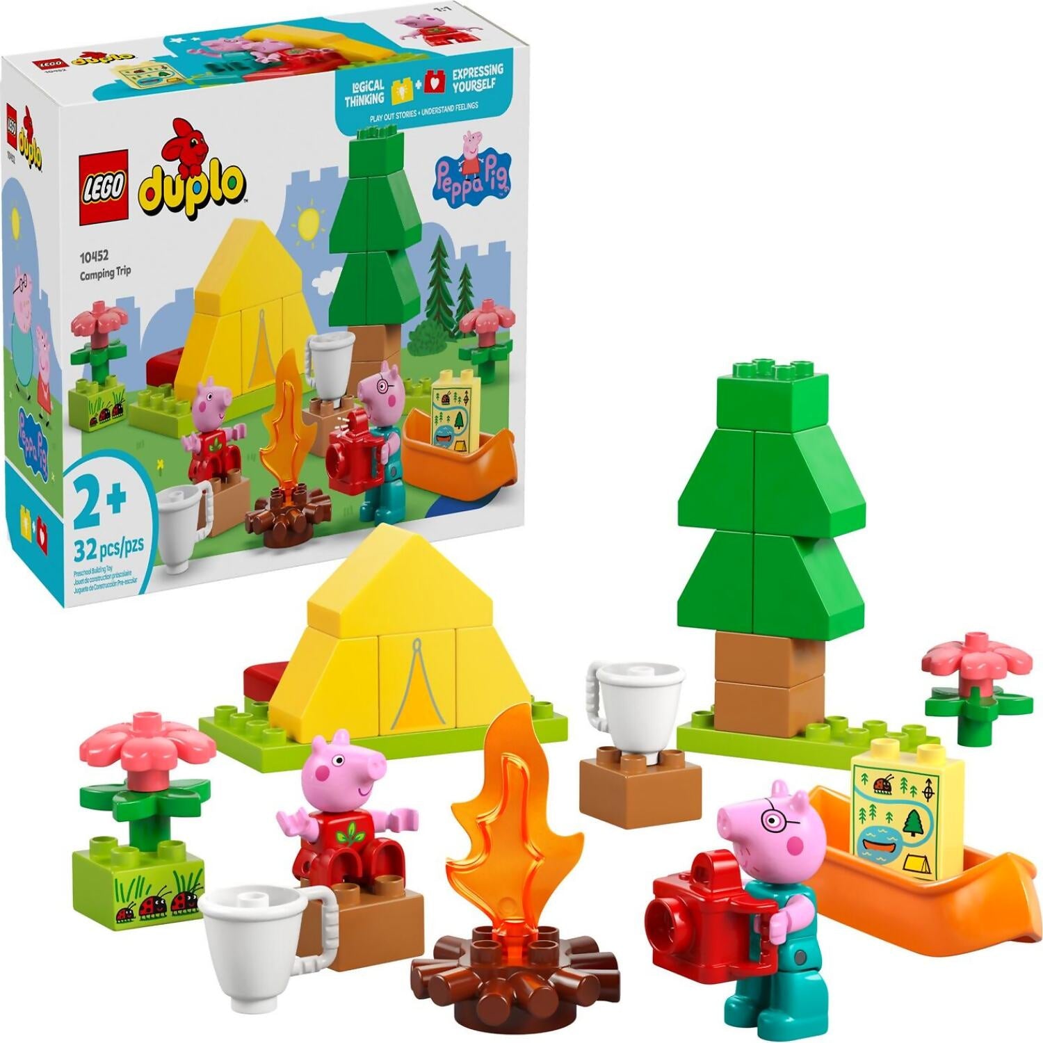 LEGO® 10452 Peppa Pig Camping Trip - DUPLO®