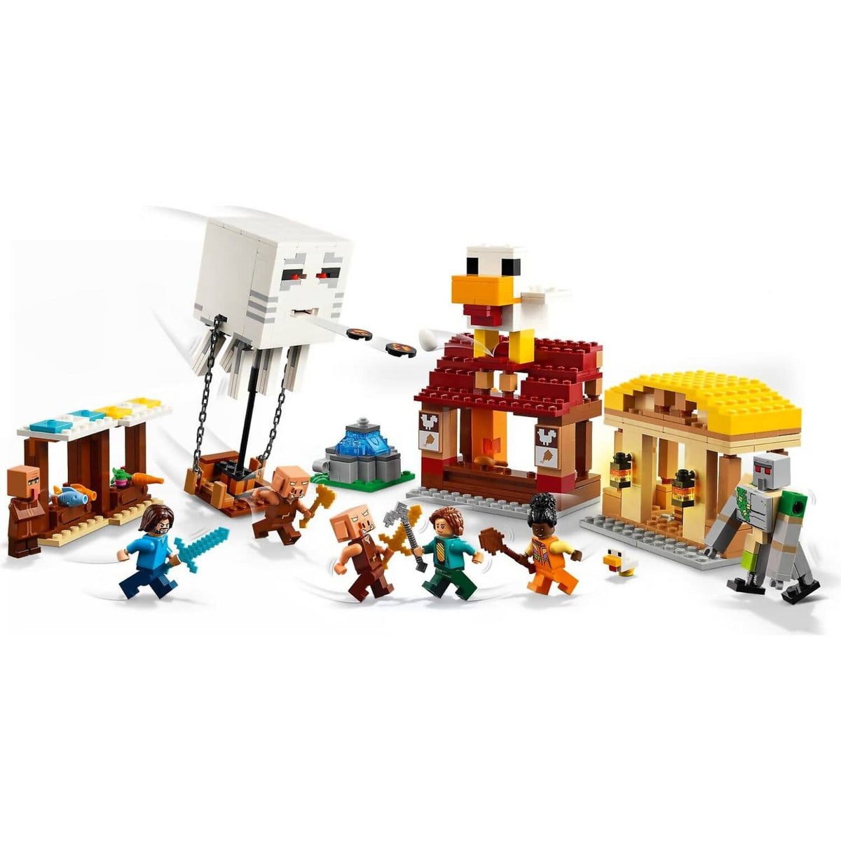 LEGO® 21273 The Ghast Balloon Village Attack - Minecraft®