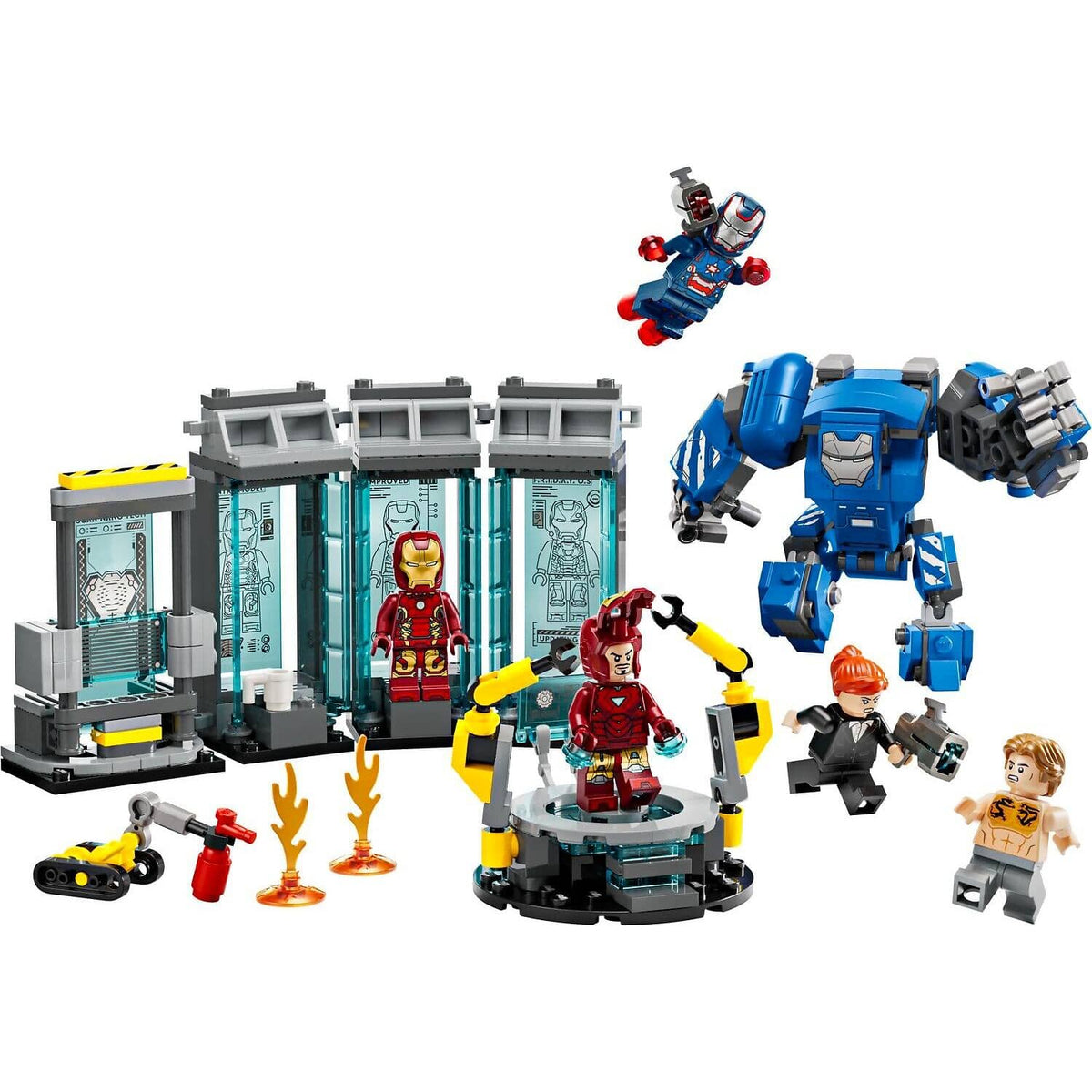 LEGO® 76315 Iron Man's Laboratory: Hall of Armor - Marvel Super Heroes