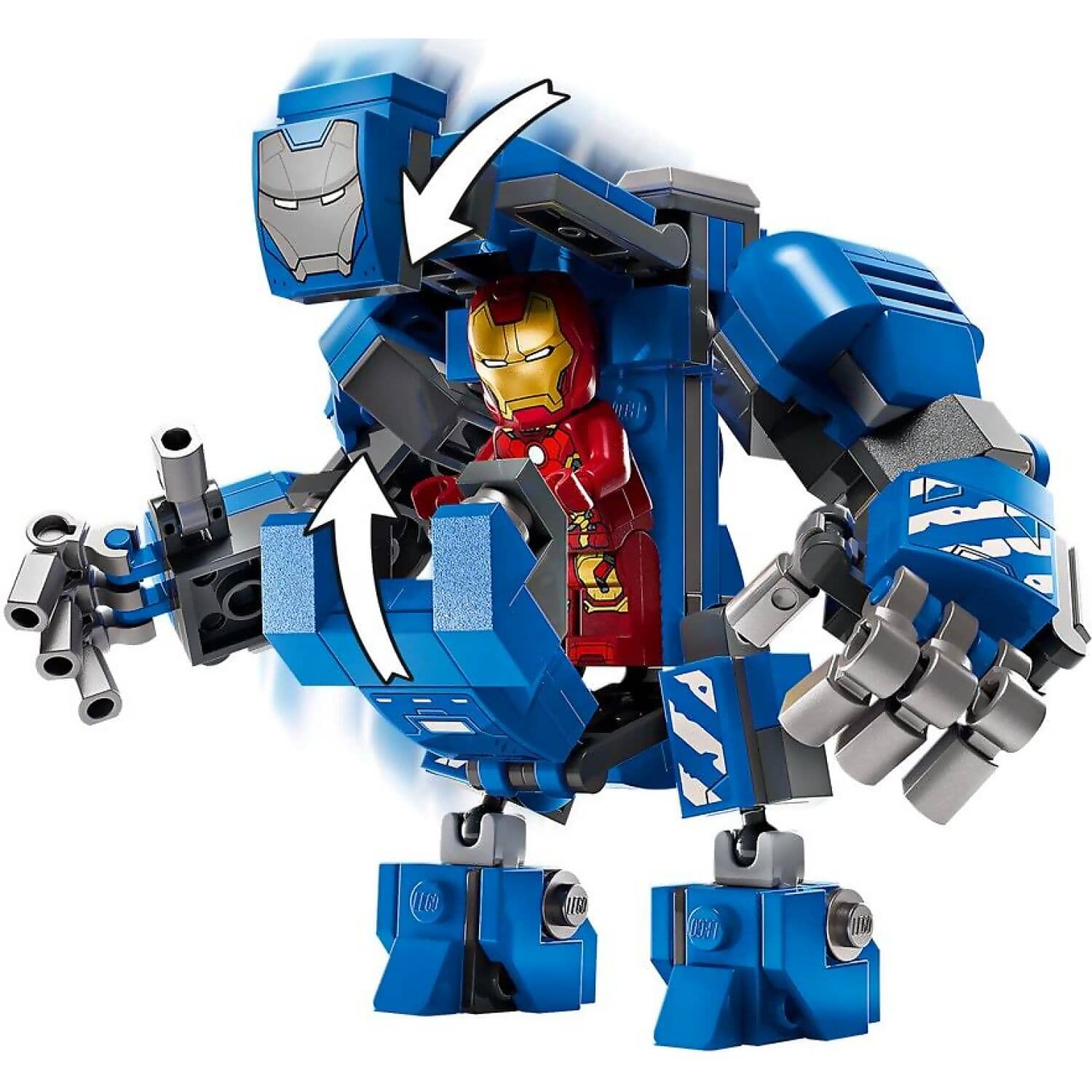 LEGO® 76315 Iron Man's Laboratory: Hall of Armor - Marvel Super Heroes