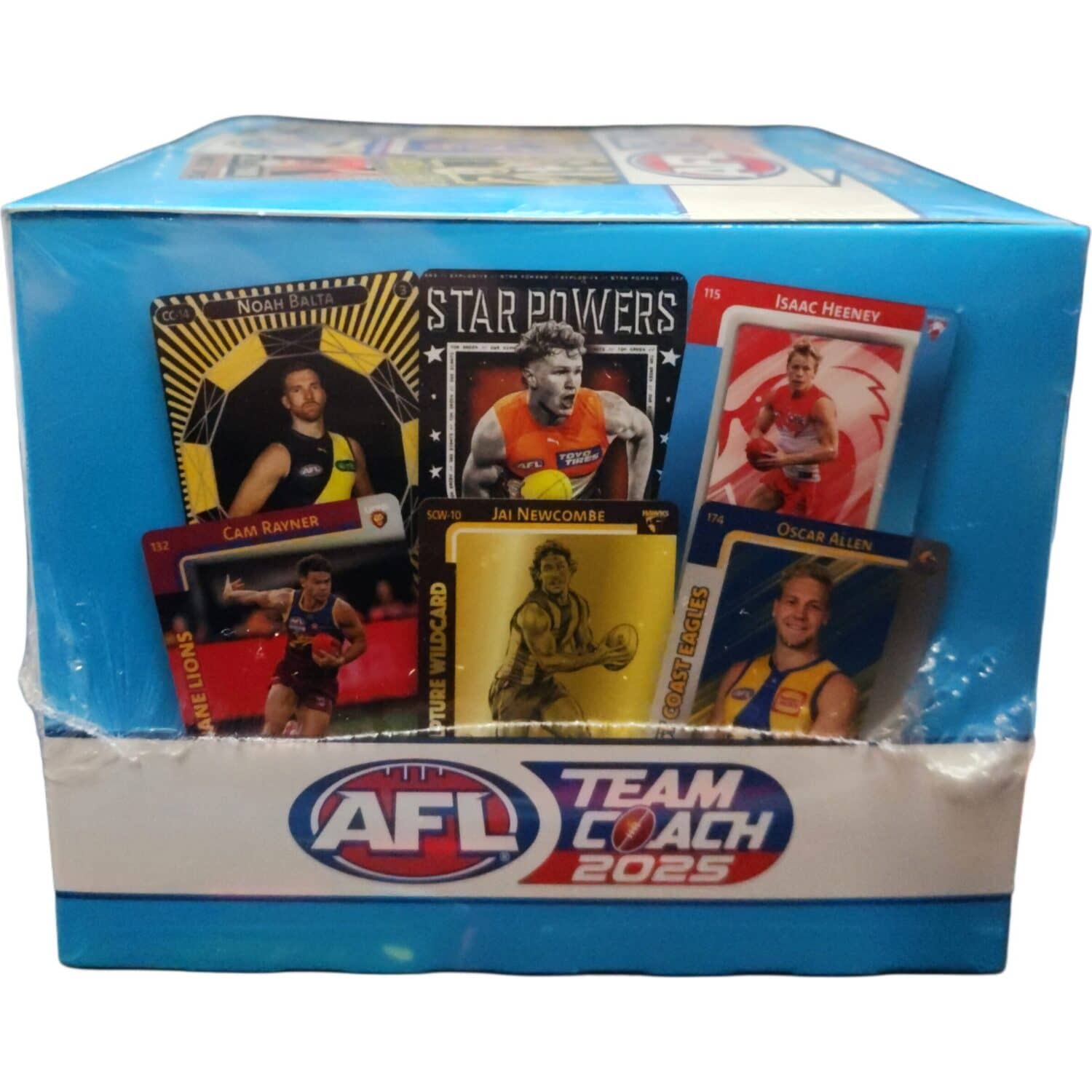 AFL - Teamcoach 2025 Game Card Packs - Box of 36 Packs Sealed Box