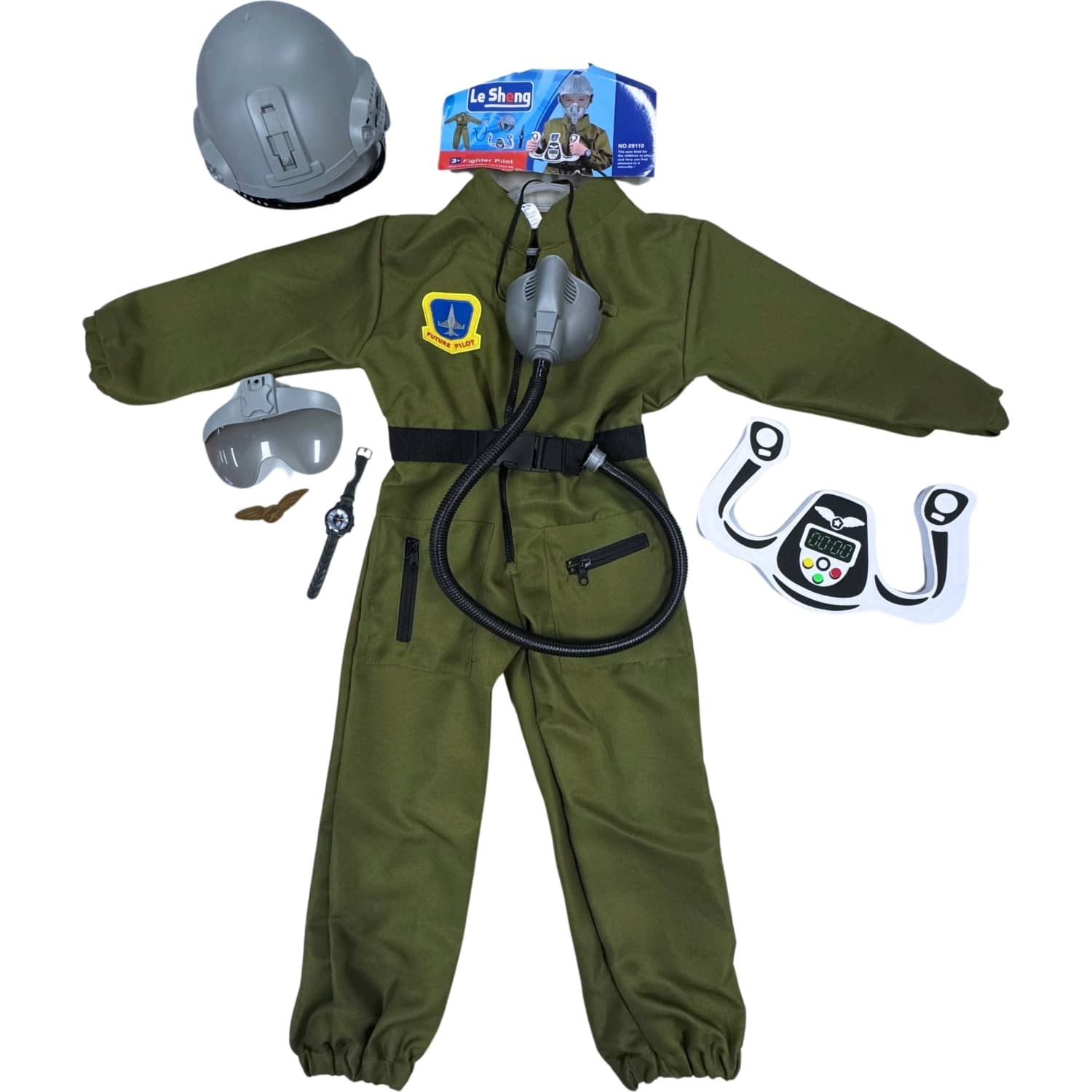RP Dean - Fighter Pilot Jumpsuit With Helmet And Accessories
