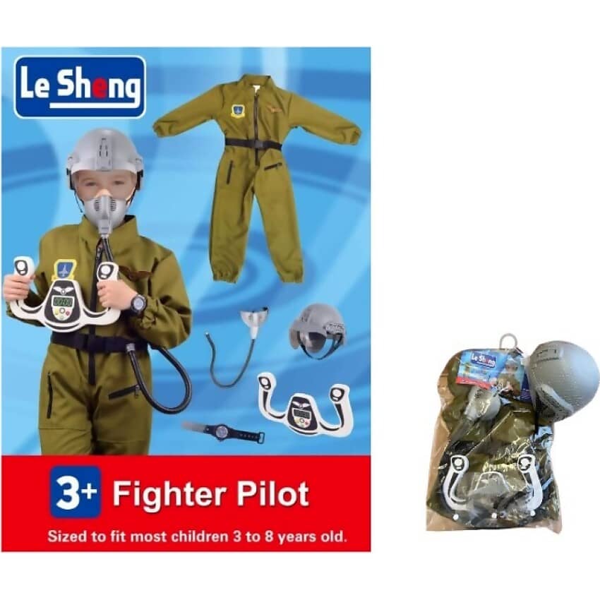 RP Dean - Fighter Pilot Jumpsuit With Helmet And Accessories