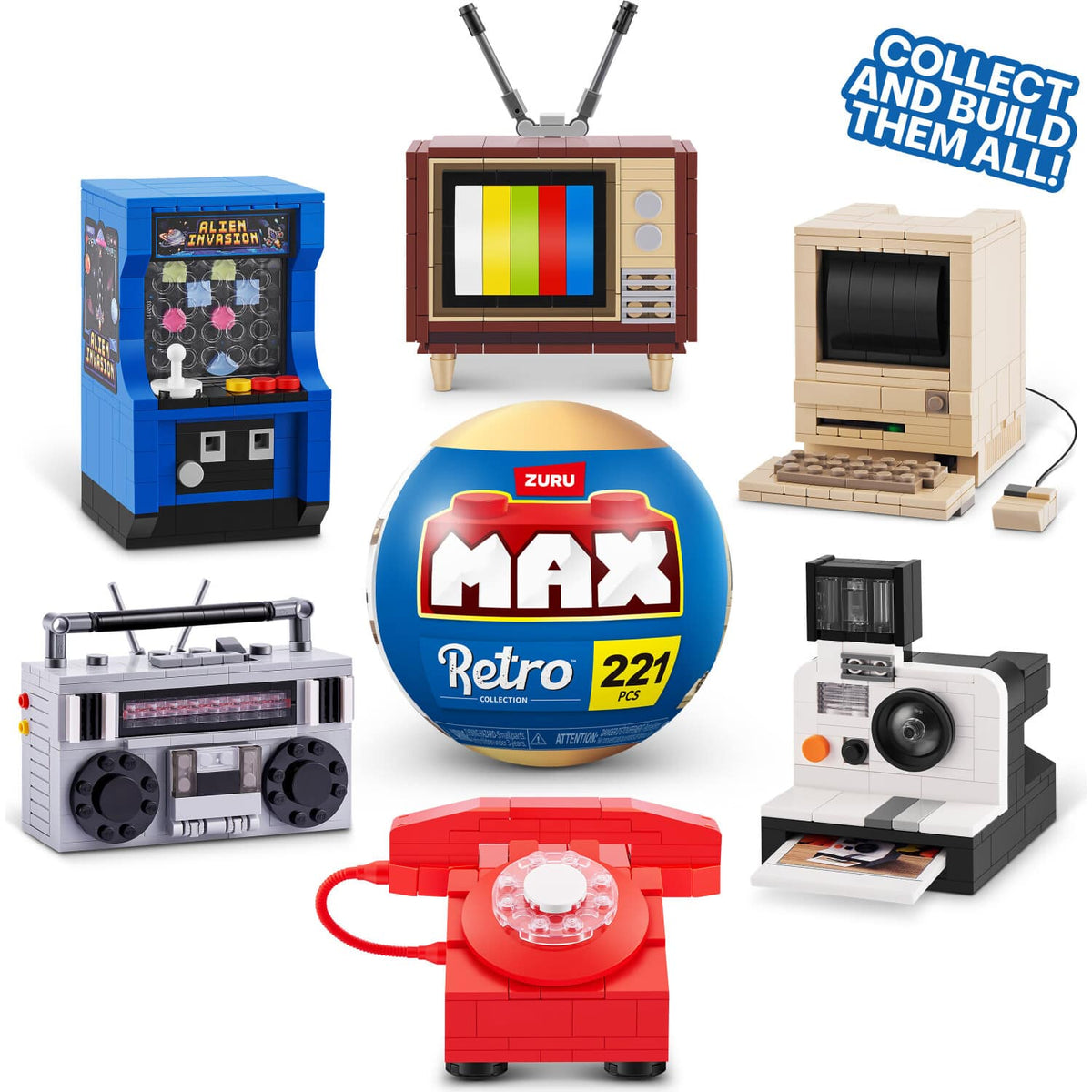 ZURU - Max Retro Collection Blind Capsule Assorted Styles