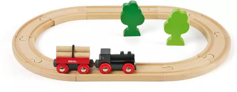 BRIO Classic - Wooden Little Forest Train Set 18pce