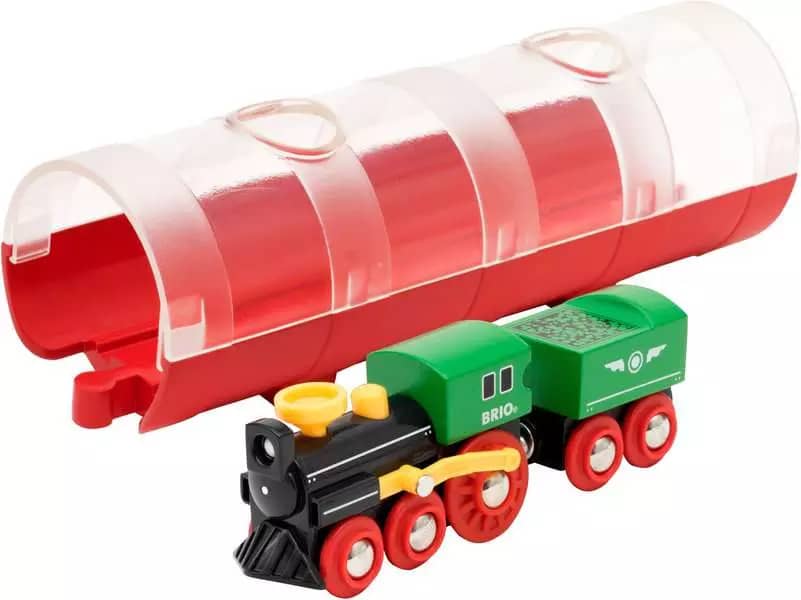 BRIO World - Steam Train & Tunnel 3pce