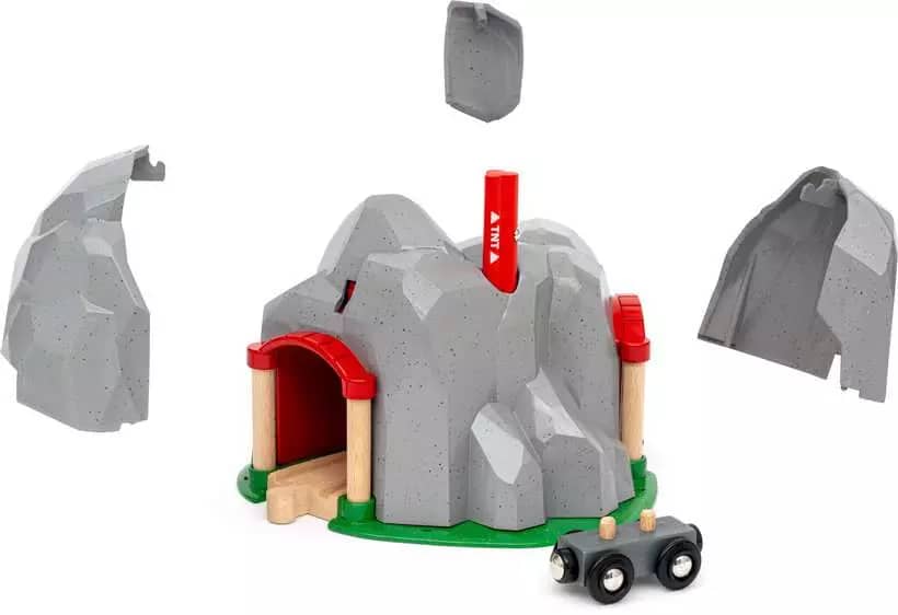 BRIO World - Exploding Tunnel 3pce