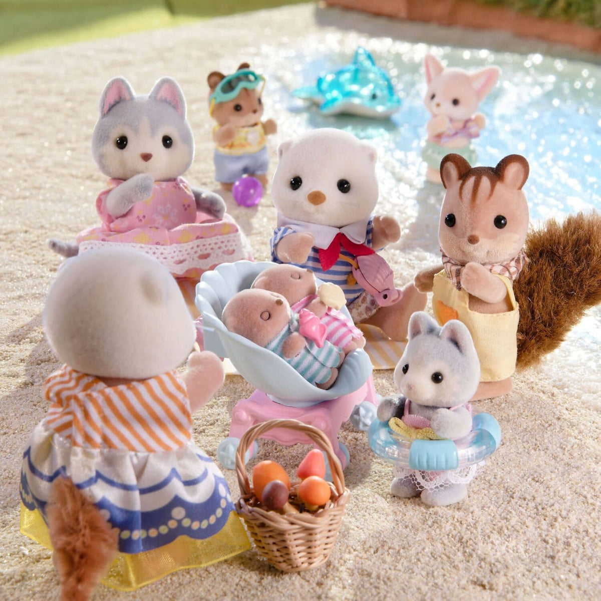 Sylvanian Families - Sea Otter Family Playset