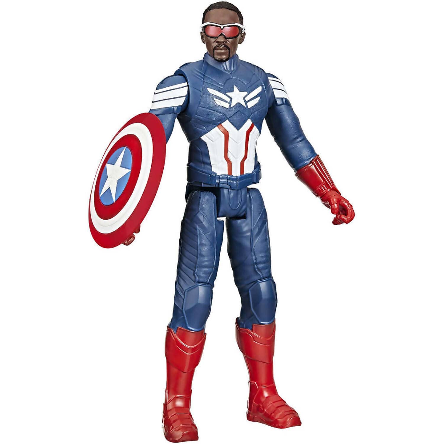 Marvel - Studios Captain America Brave New World Titan Hero Series Captain America 12-inch Action Figure