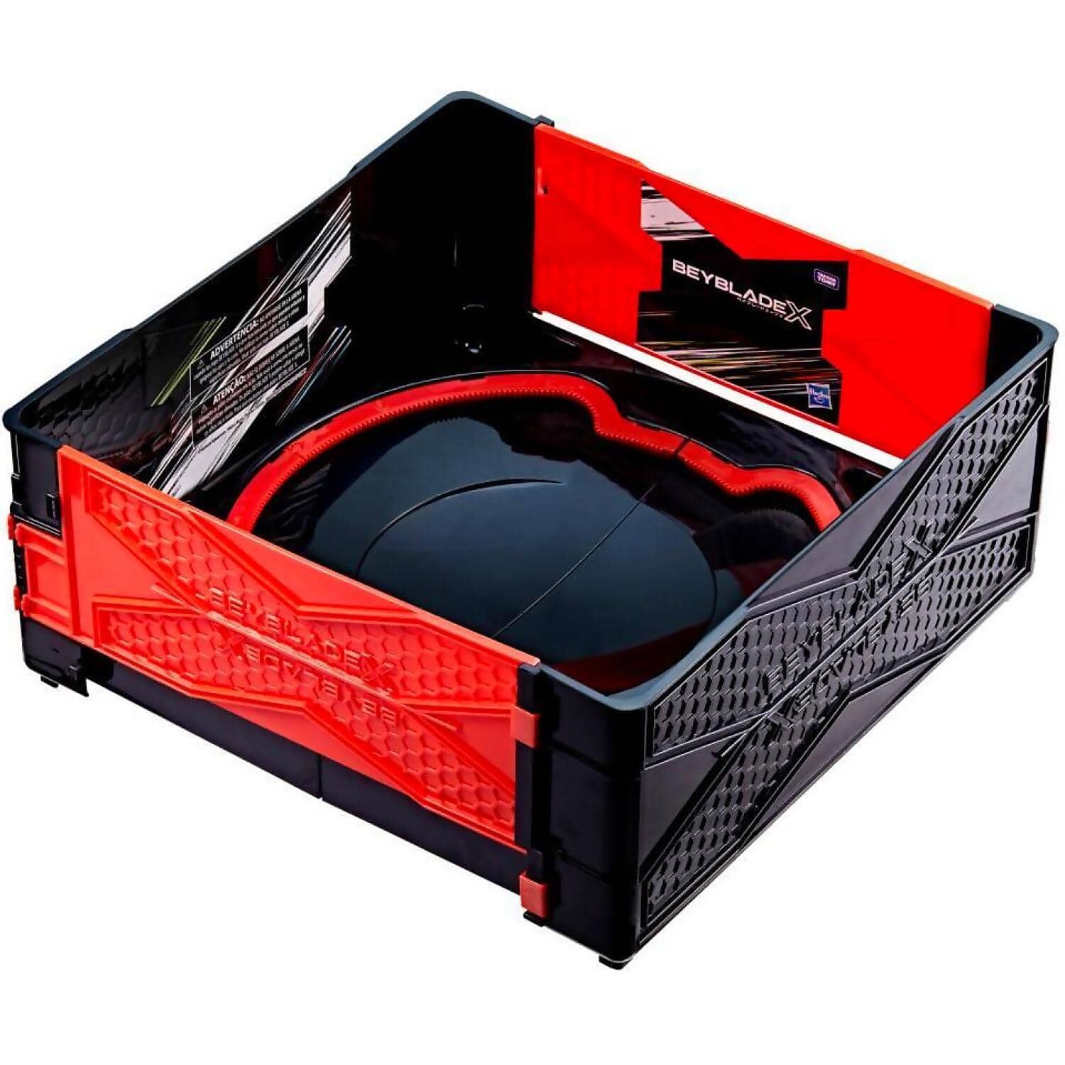 BEYBLADE X - Clash And Carry Beystadium Battle Arena - Hasbro