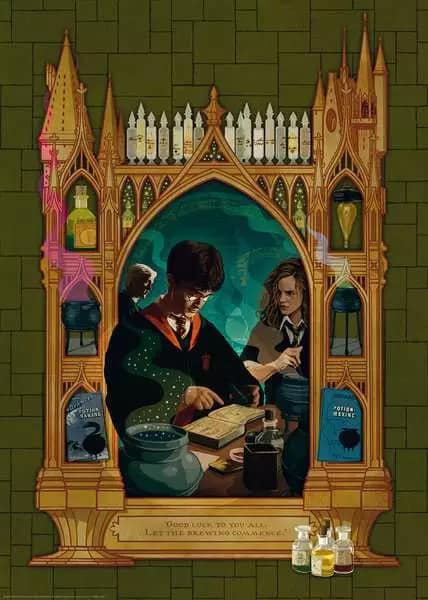 Ravensburger - Harry Potter And The Half-blood Prince Jigsaw Puzzle 1000pc