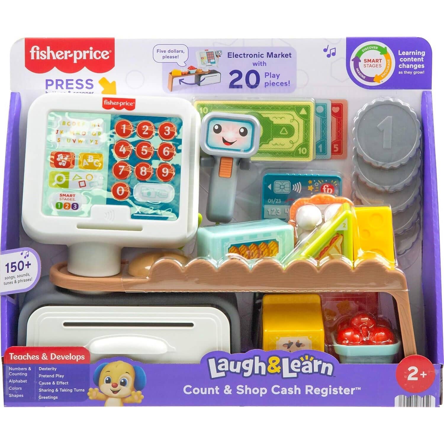 Fisher-Price - Laugh & Learn Count & Shop Cash Register - Mattel