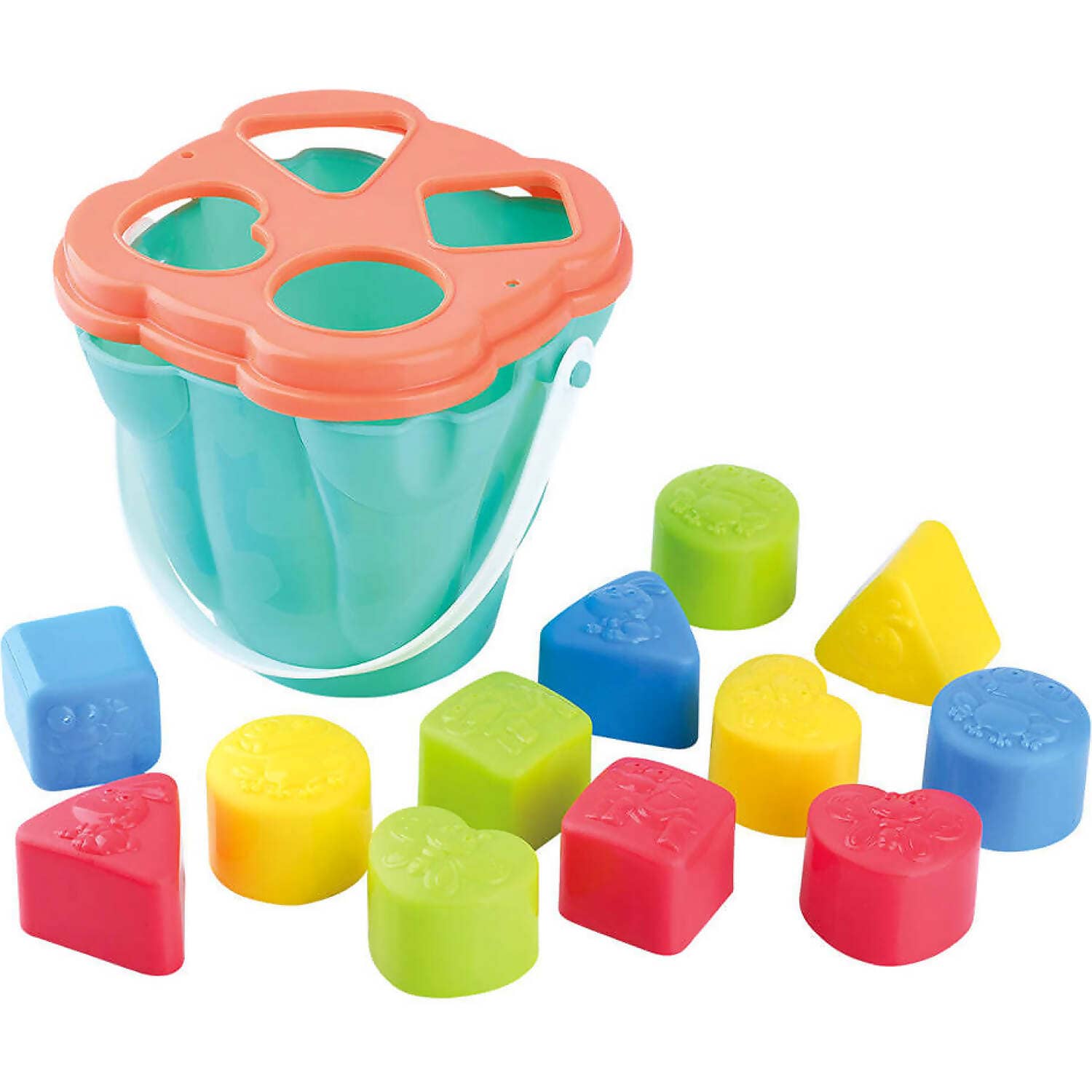 Playgo Toys Ent. Ltd - Shape Sorting Bucket 12 Piece