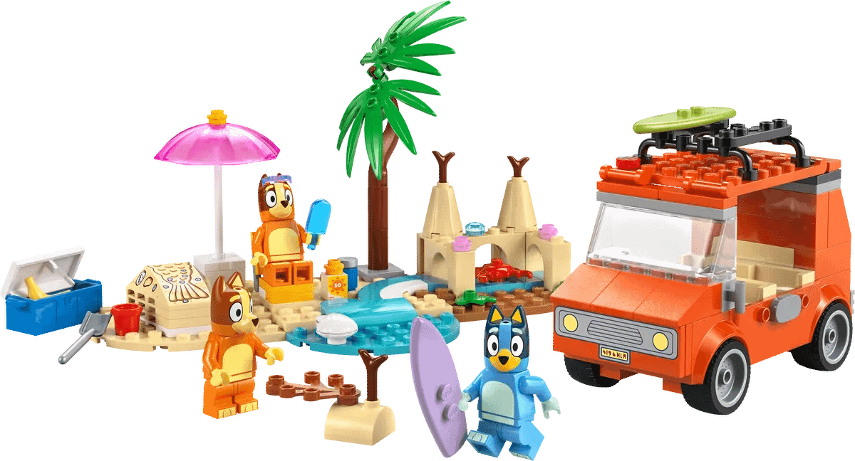 LEGO® 11202 Bluey's Beach & Family Car Trip - Bluey 4+