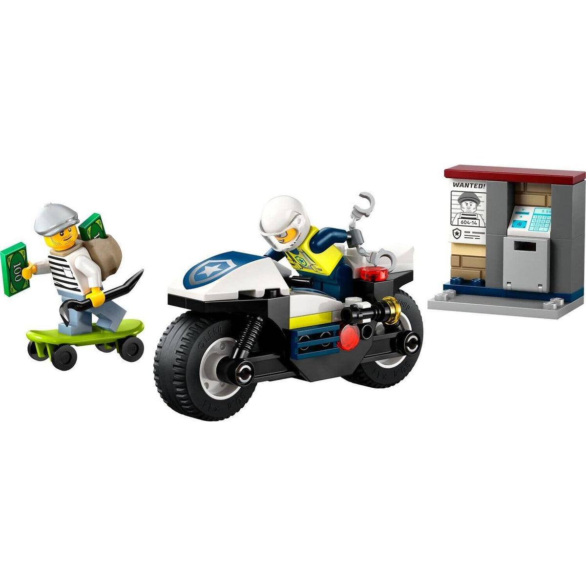 LEGO® 60455 Police Motorcycle Chase - City 4+
