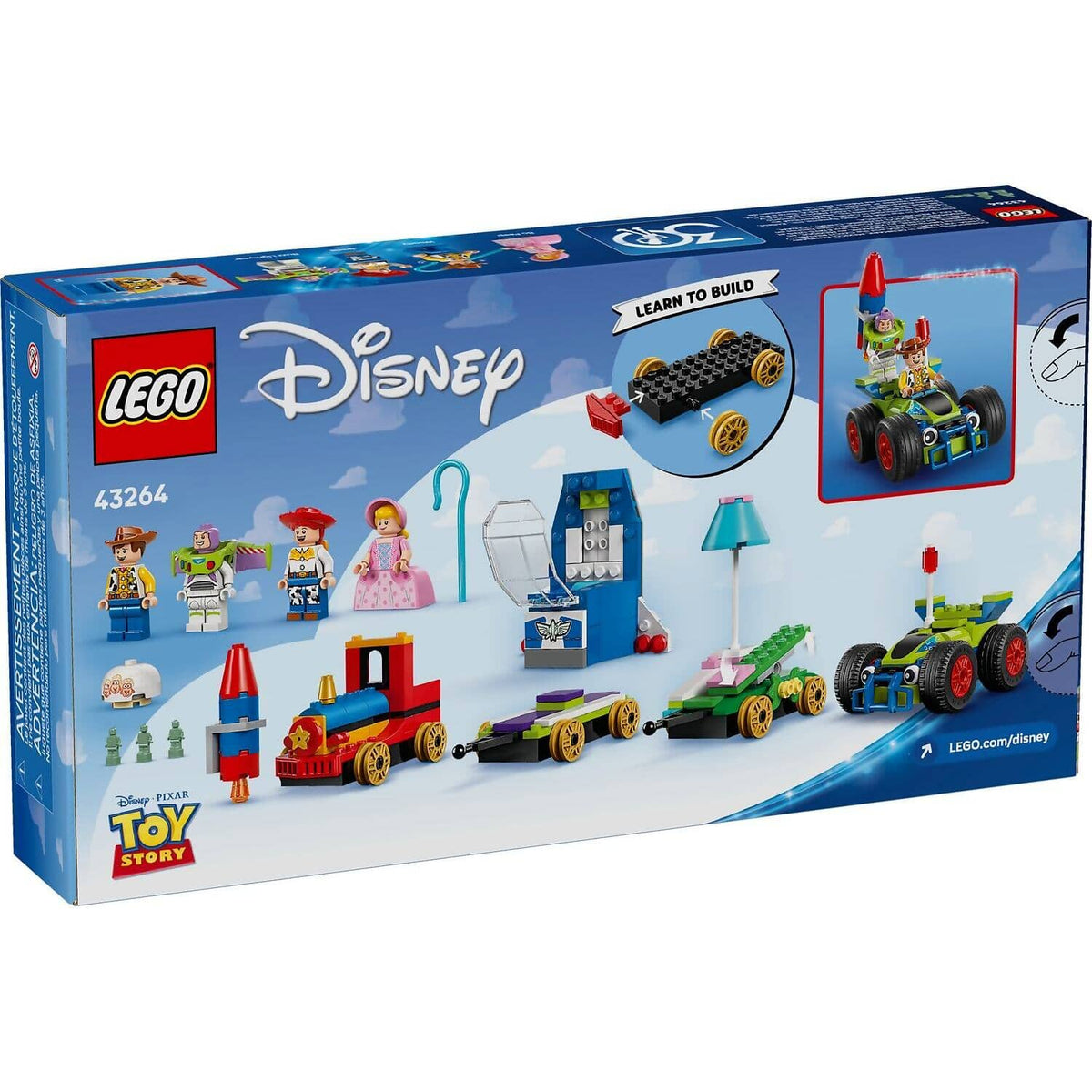 LEGO® 43264 Toy Story Celebration Train & RC Car - Disney Pixar 4+