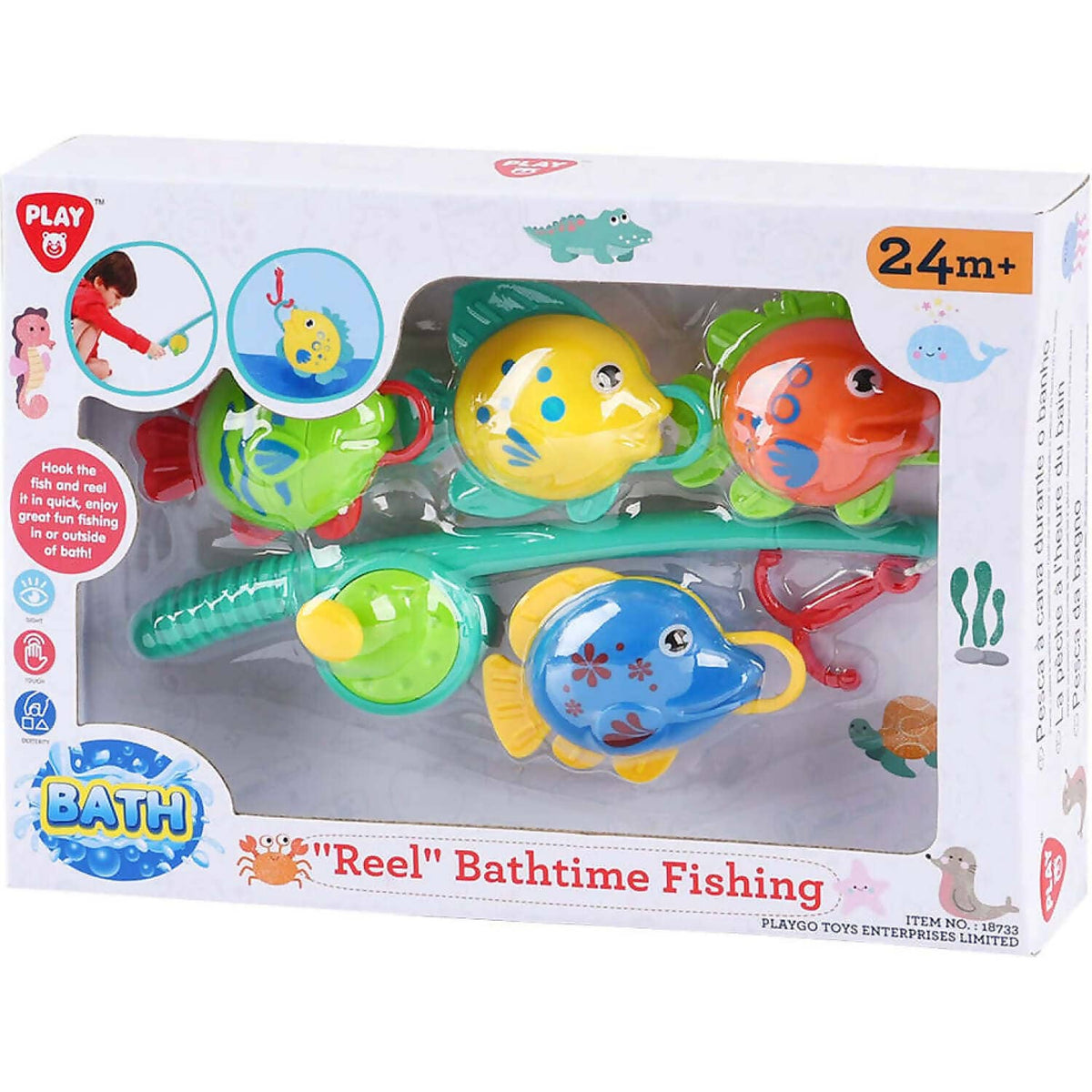 Playgo Toys Ent. Ltd - Reel Bathtime Fishing Set