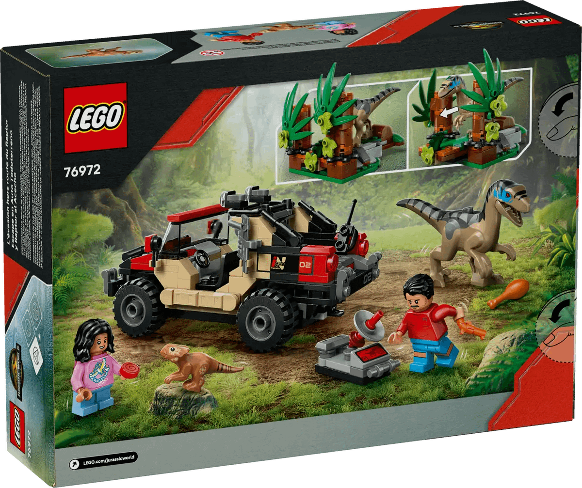 LEGO® 76972 Raptor Off-Road Escape - Jurassic World™