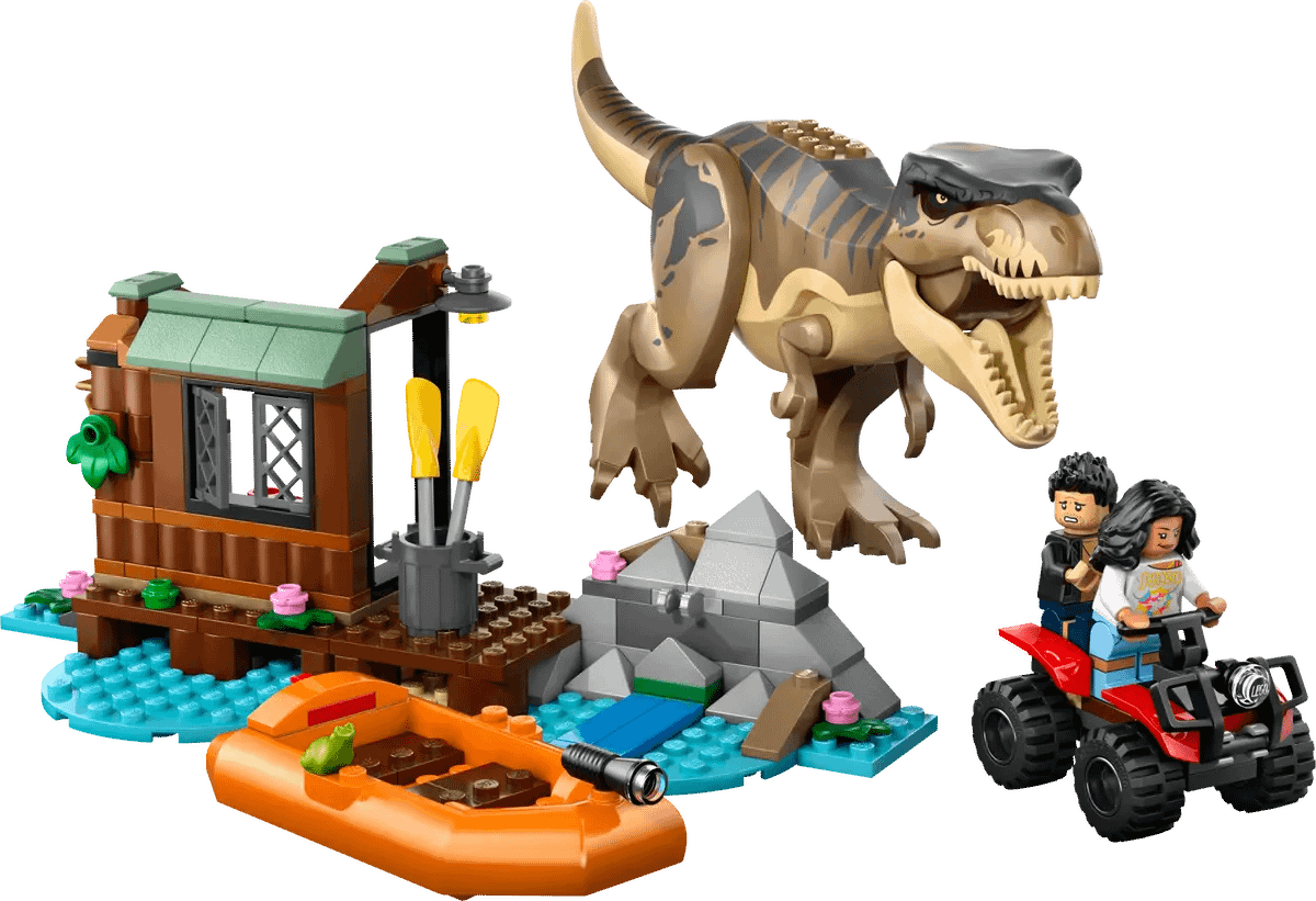 LEGO® 76975 T. rex River Escape - Jurassic World™