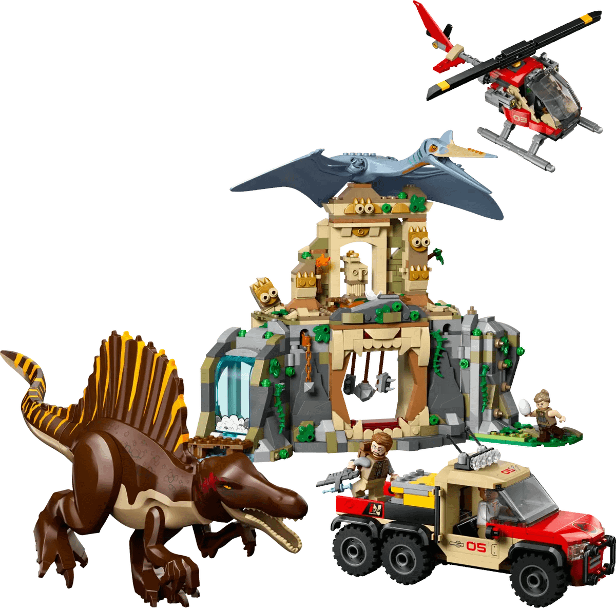 LEGO® 76976 Spinosaurus & Quetzalcoatlus Air Mission - Jurassic World™