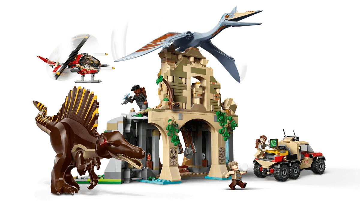 LEGO® 76976 Spinosaurus & Quetzalcoatlus Air Mission - Jurassic World™