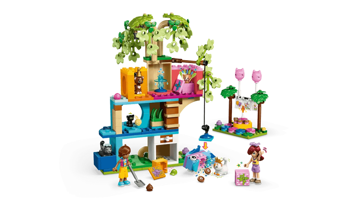 LEGO® 42666 Cat Birthday Party & Tree House - Friends