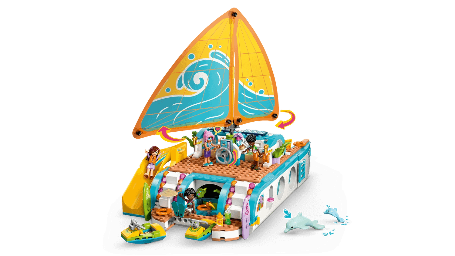 LEGO® 42664 Travel Boat Adventure - Friends