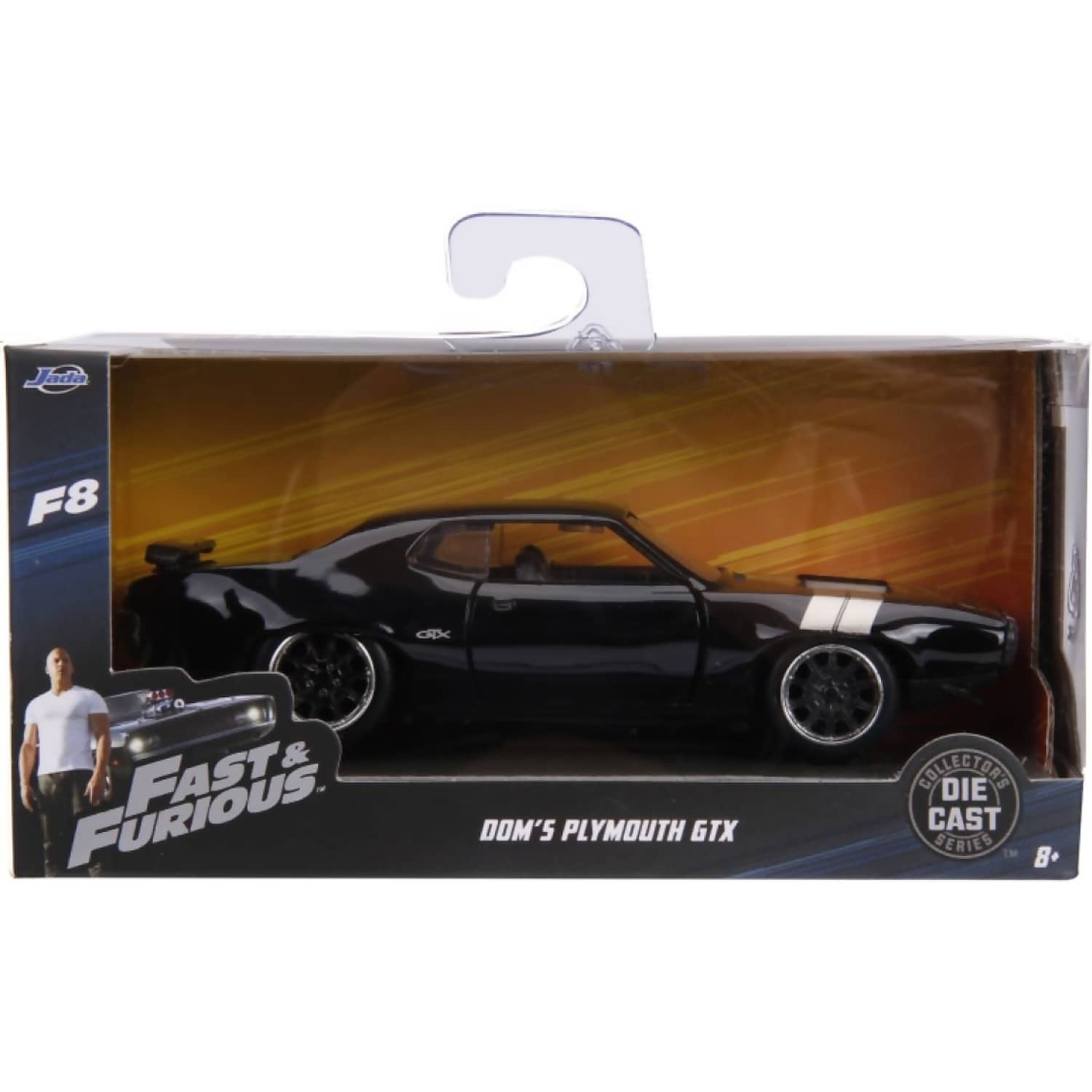 JADA TOYS - FAST & FURIOUS 8 - 1972 PLYMOUTH GTX 1:32 SCALE DIECAST VEHICLE