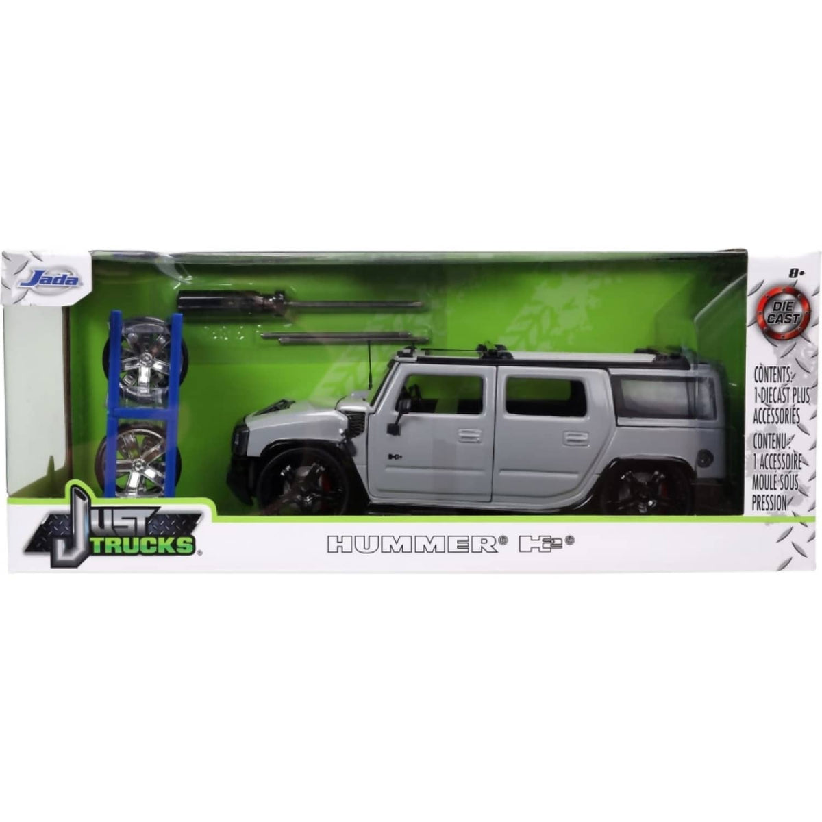 JADA TOYS - JUST TRUCKS HUMMER 2 2003 1:24 SCALE DIECAST VEHICLE