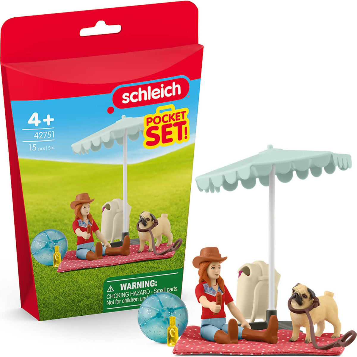 Schleich - Friends & Family BBQ with Sofia Pocket Playset